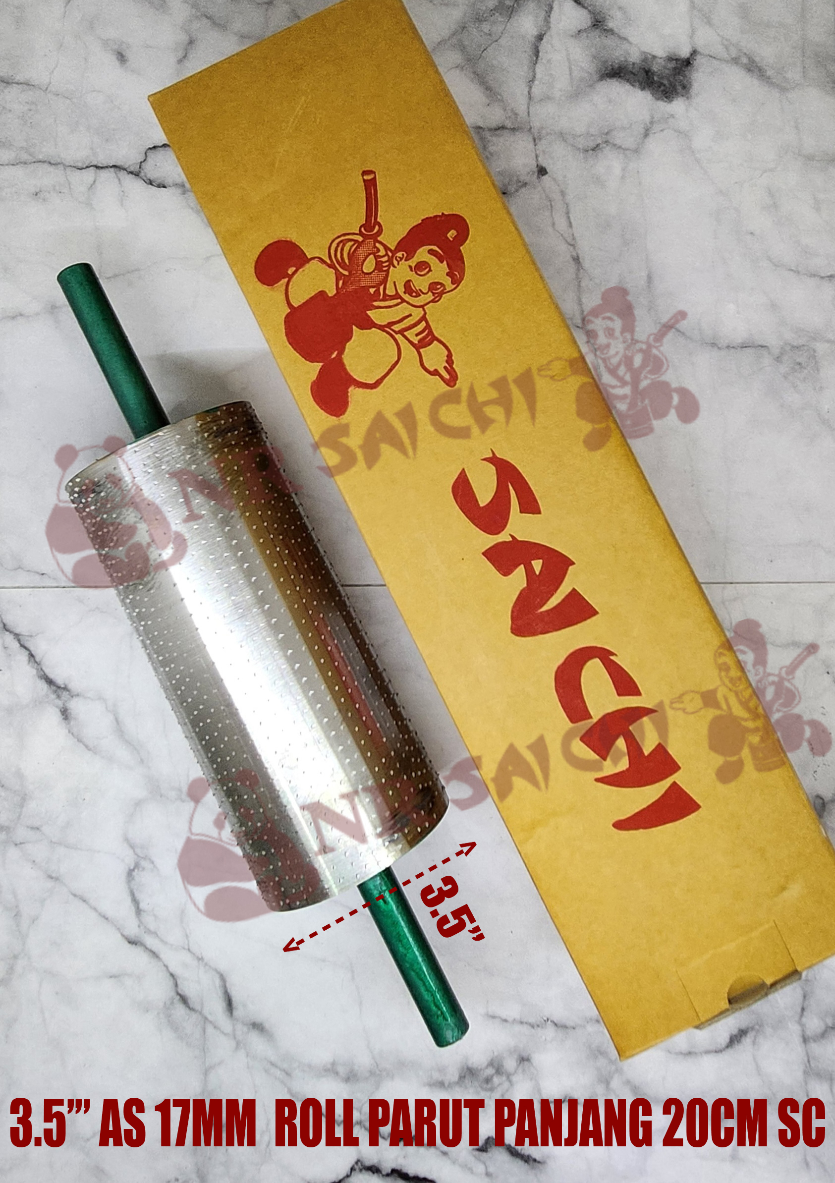 3.5"          AS 17 ROLL PARUT PJG 20 CM SC @