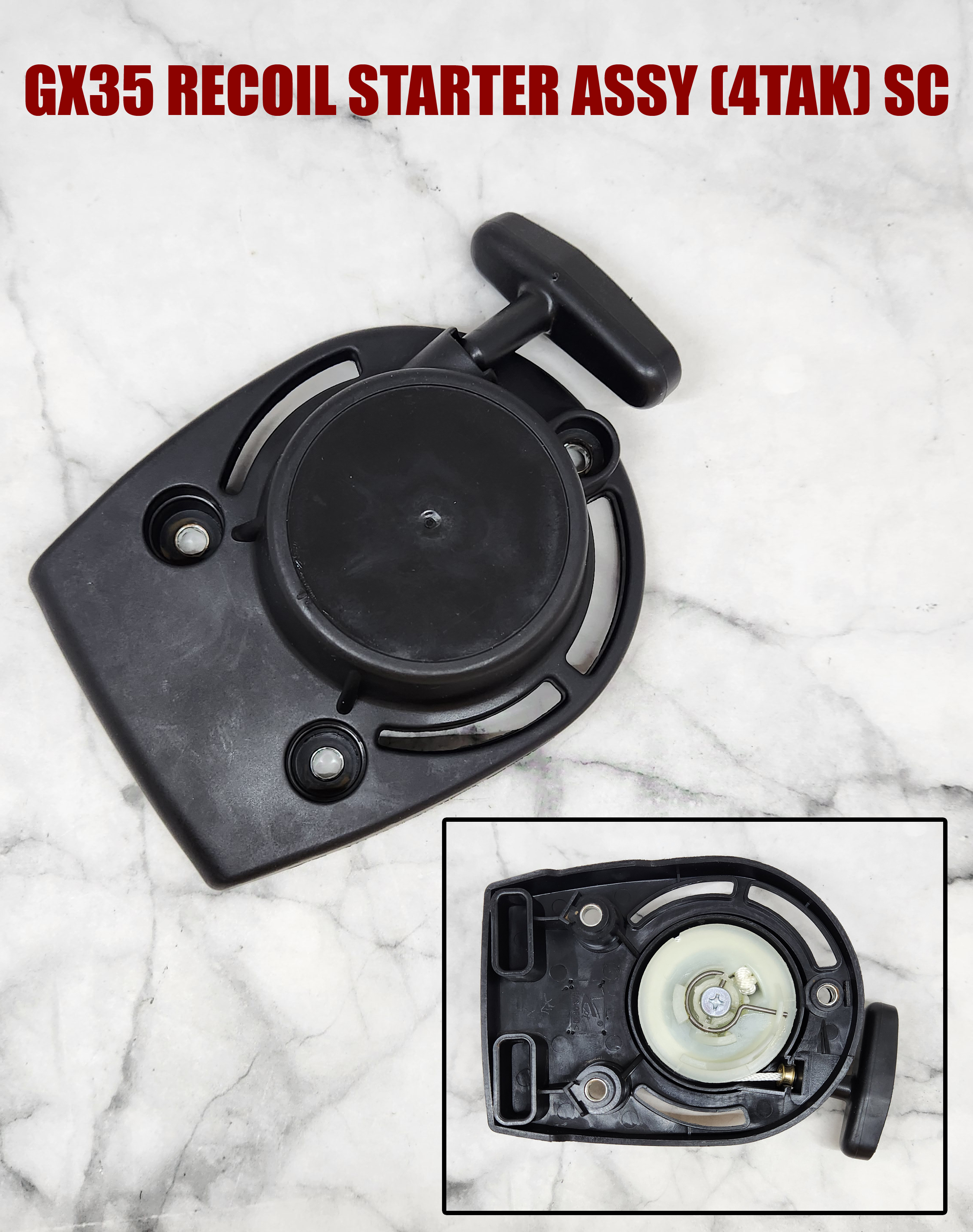 GX35 / 435    RECOIL STARTER ASSY SC