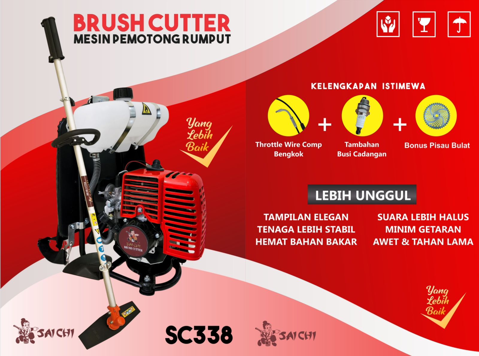 338           BRUSH CUTTER SAICHI