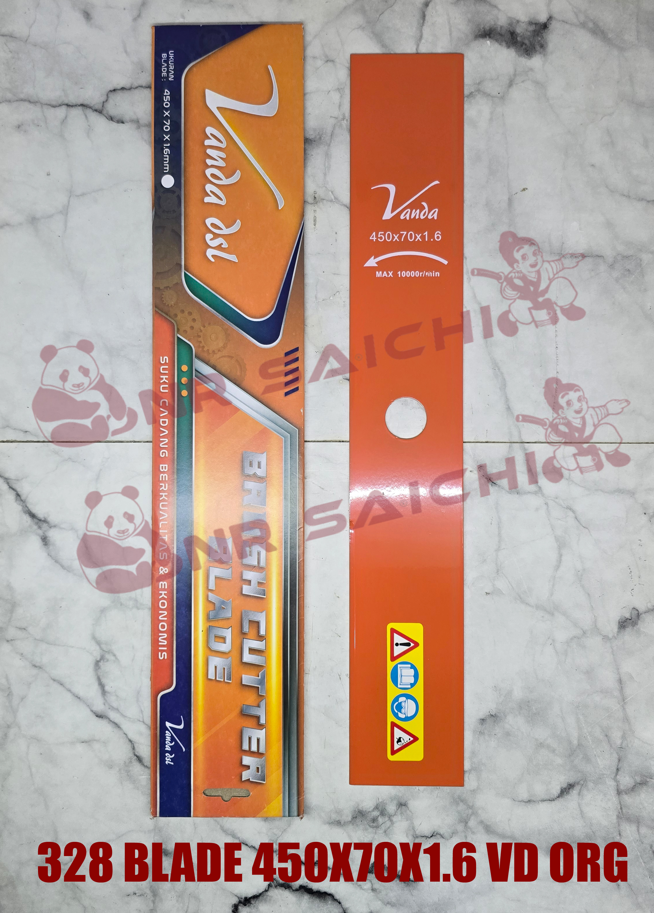 328           BLADE 450 * 70 * 1.6MM ORG VD