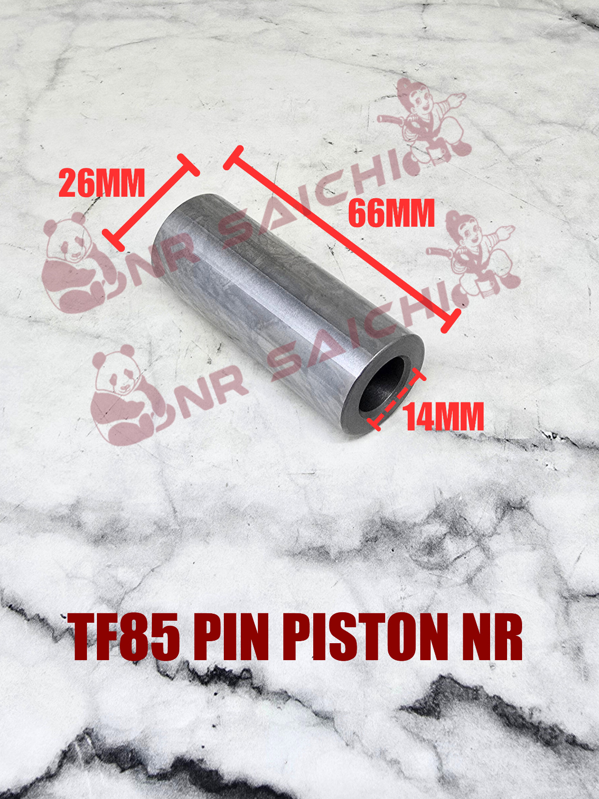 TF85          PISTON PIN 26*66 NR