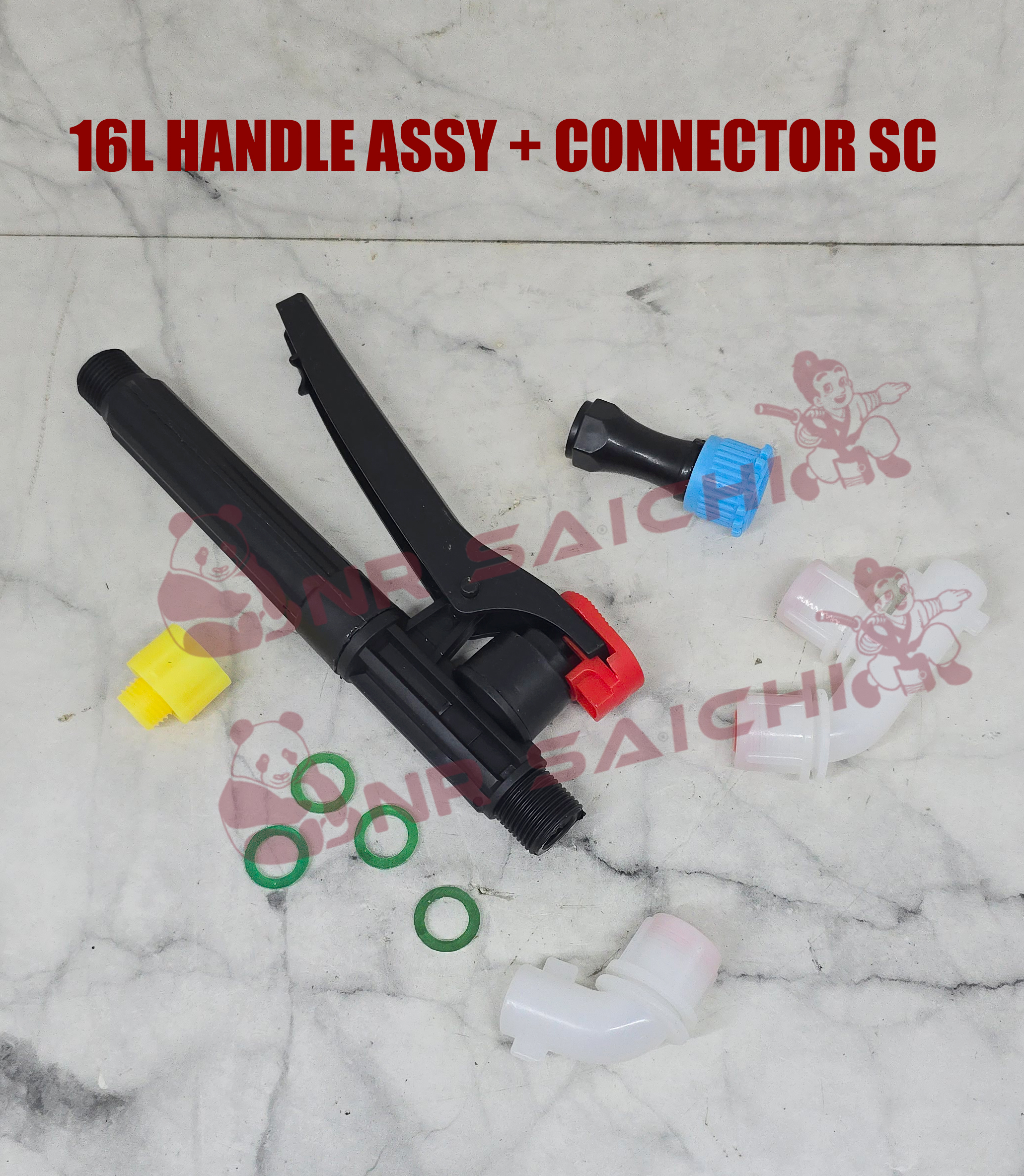 16L           HANDLE ASSY (BIG) + CONNECTOR SC