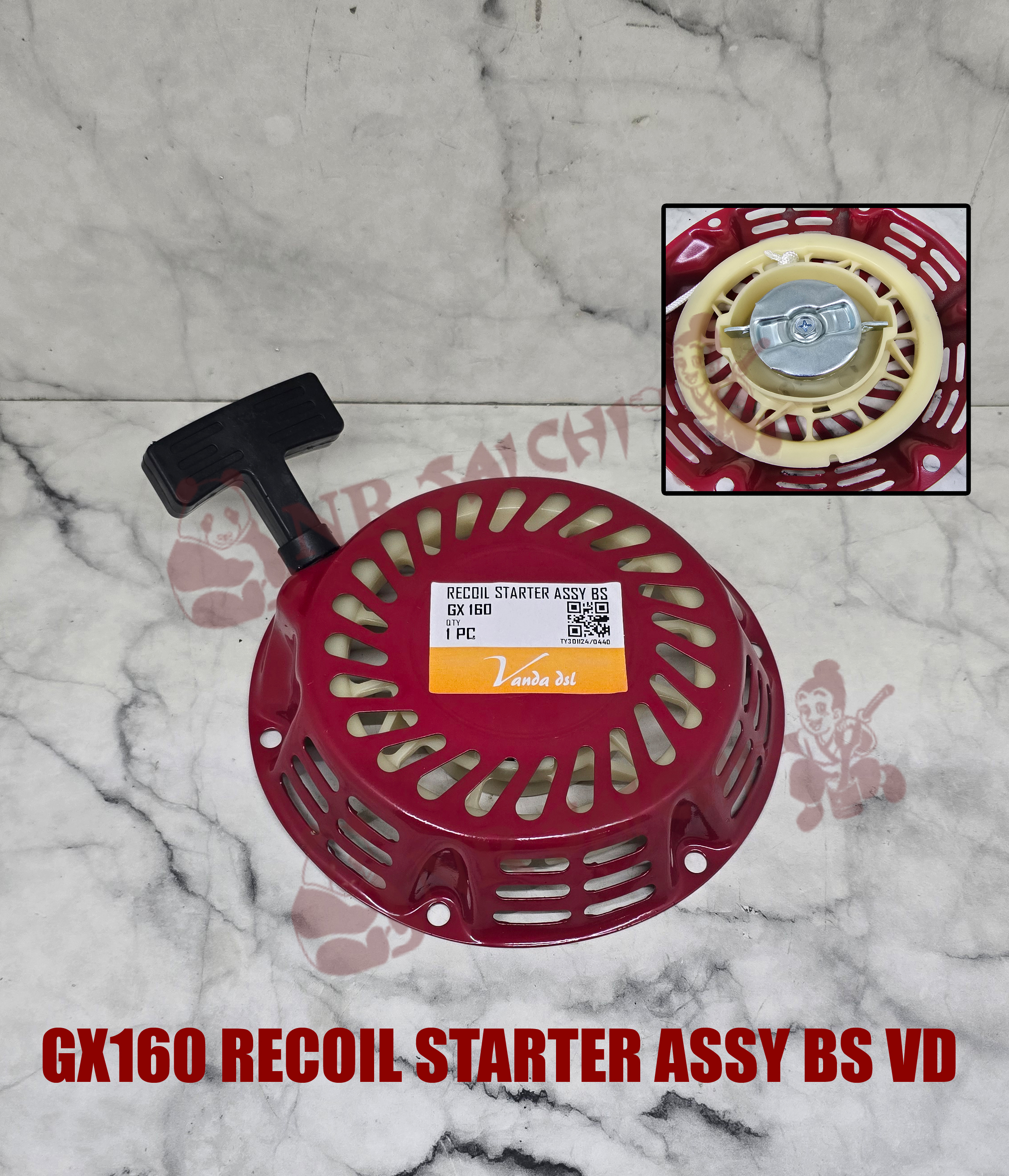 GX160         RECOIL STARTER ASSY BS VD