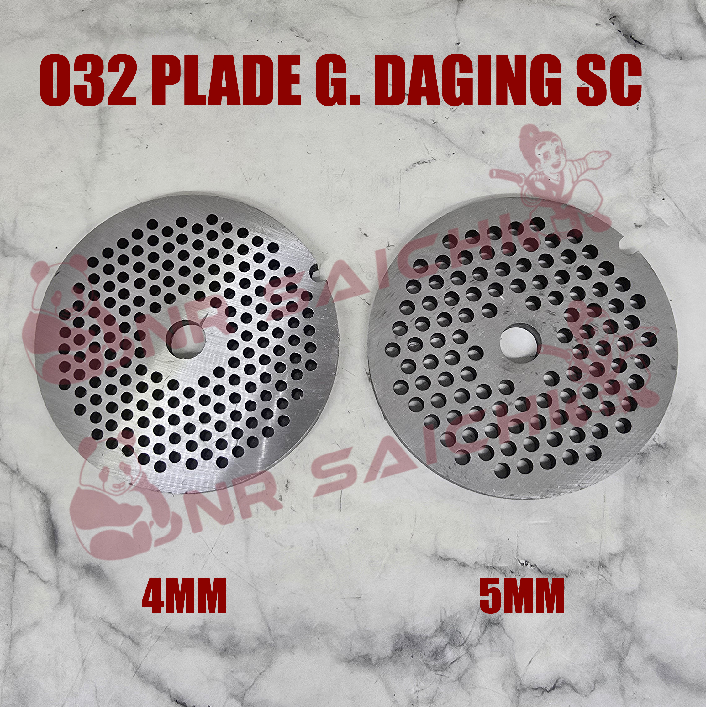 032           PLATE G. DAGING 5MM SC