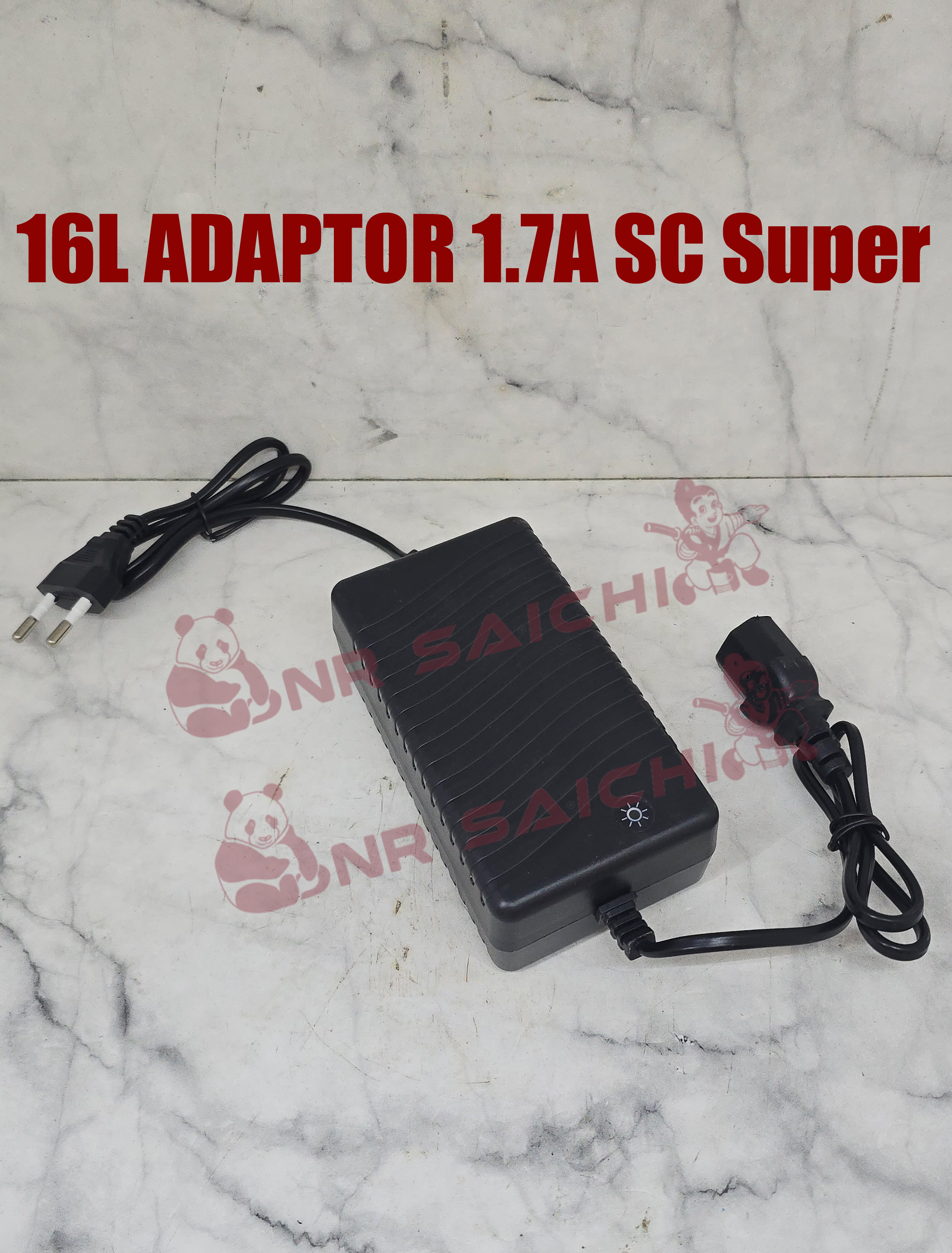 16L           ADAPTOR  12AH  1.7A  SC SUPER