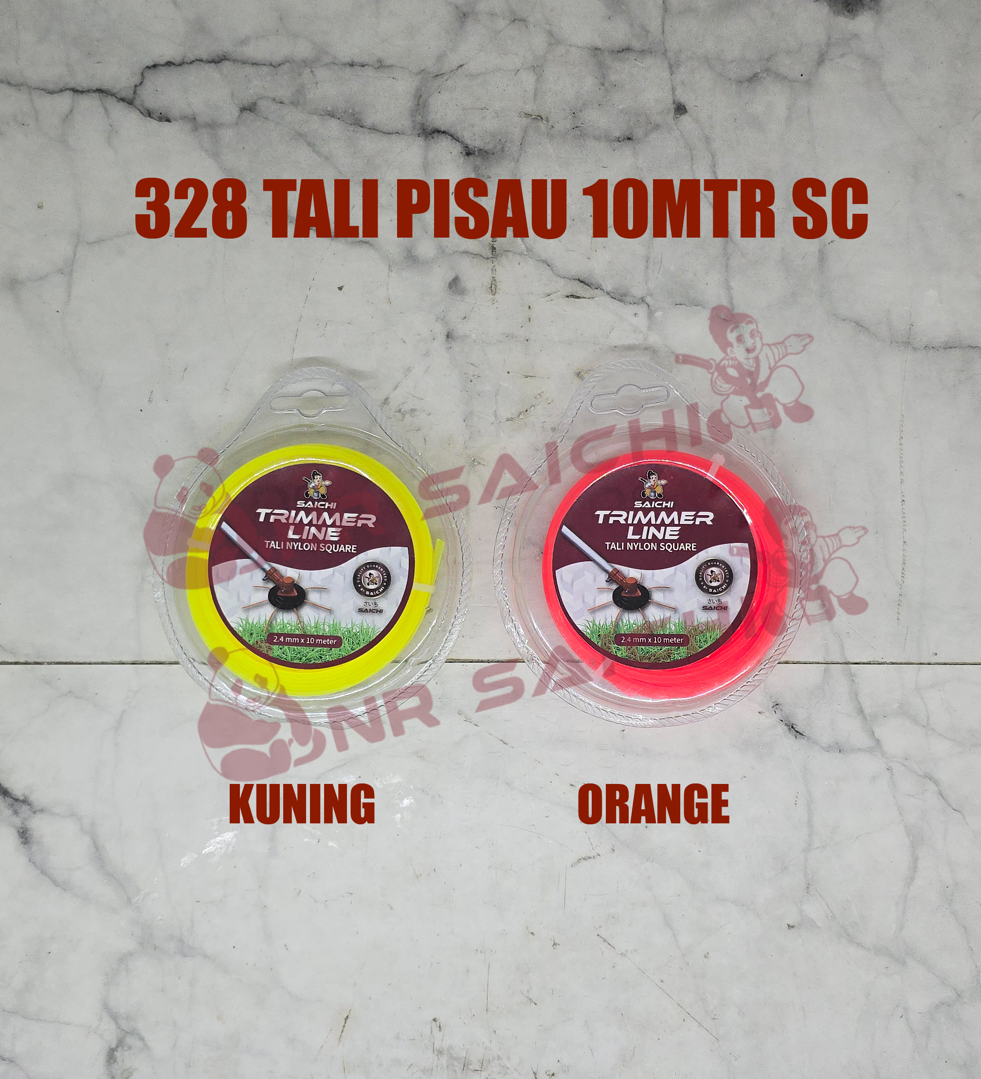328           TALI PISAU/TRIMMER LINE 10M KNG KT SC
