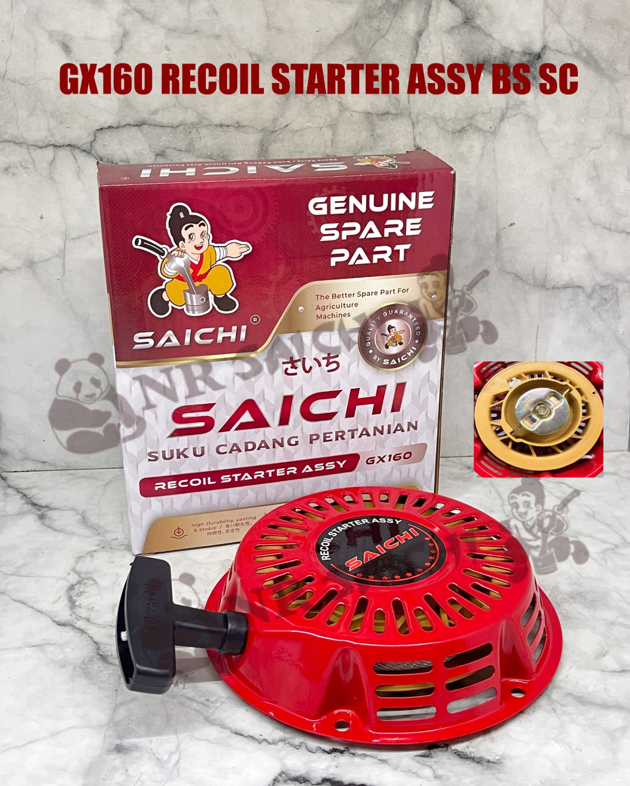 GX160         RECOIL STARTER ASSY BS SC