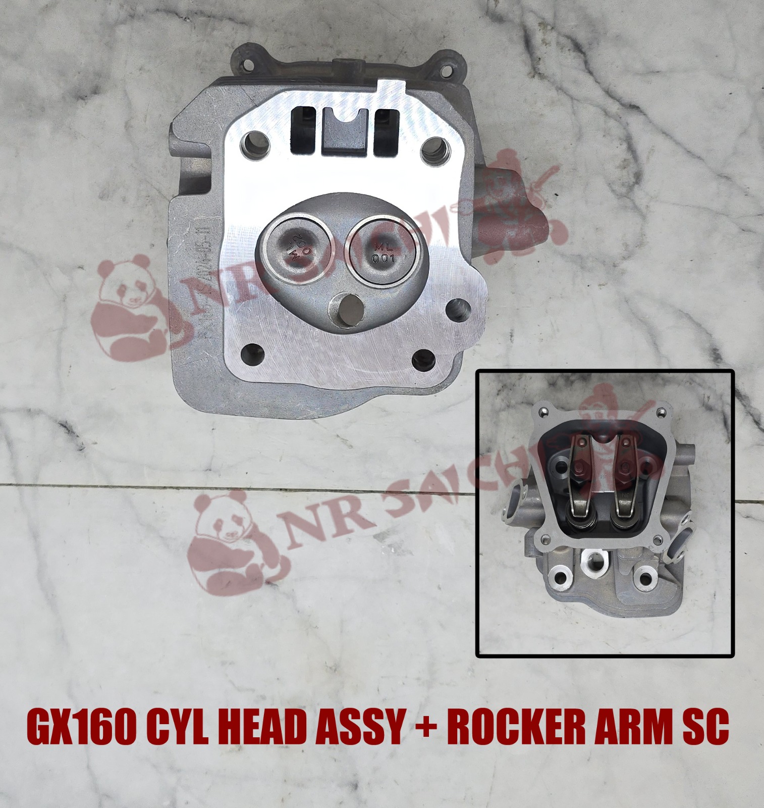 GX160         CYL HEAD ASSY + ROCKER ARM SC