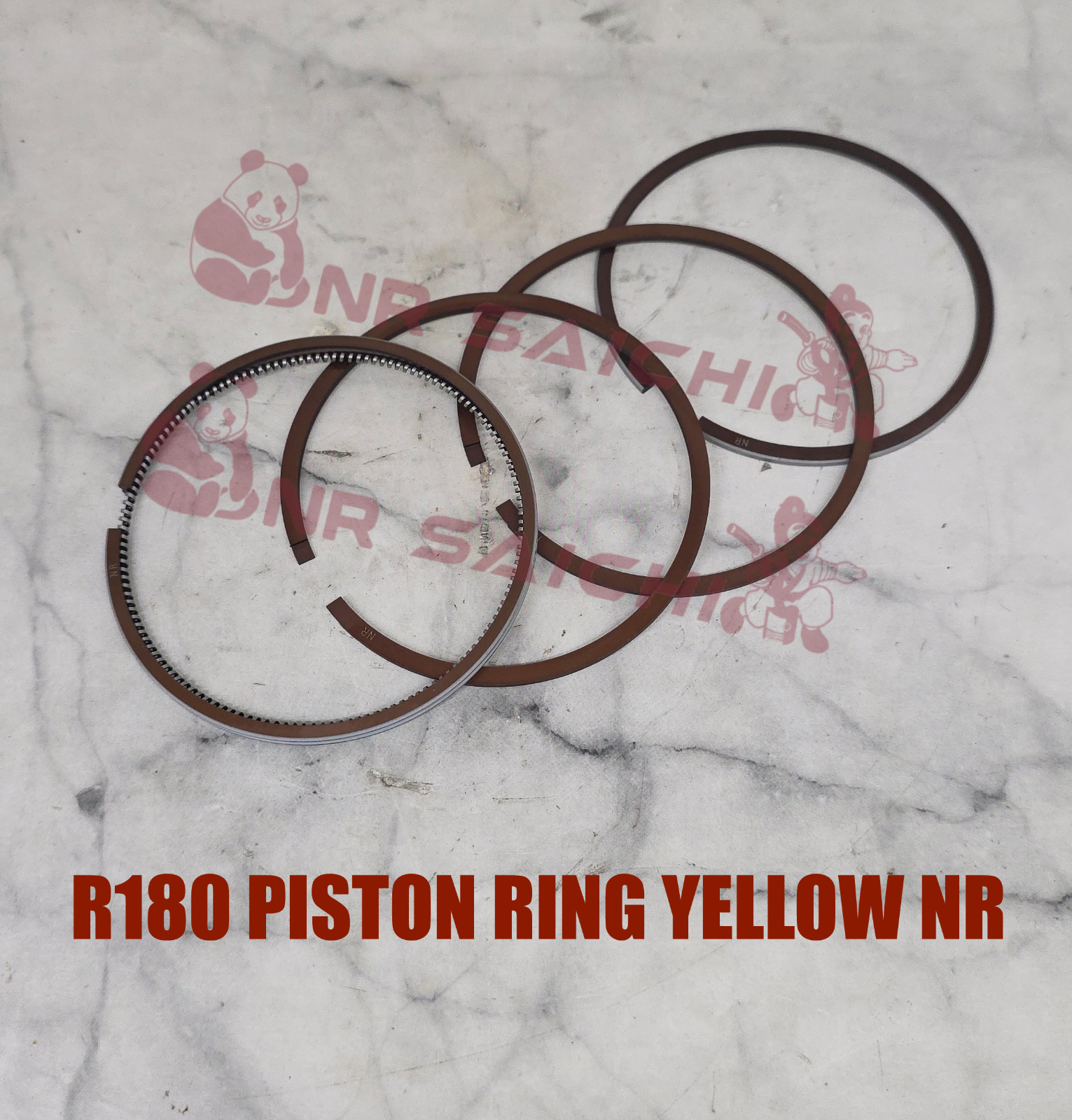 R180          PISTON RING NR SLM GOLD