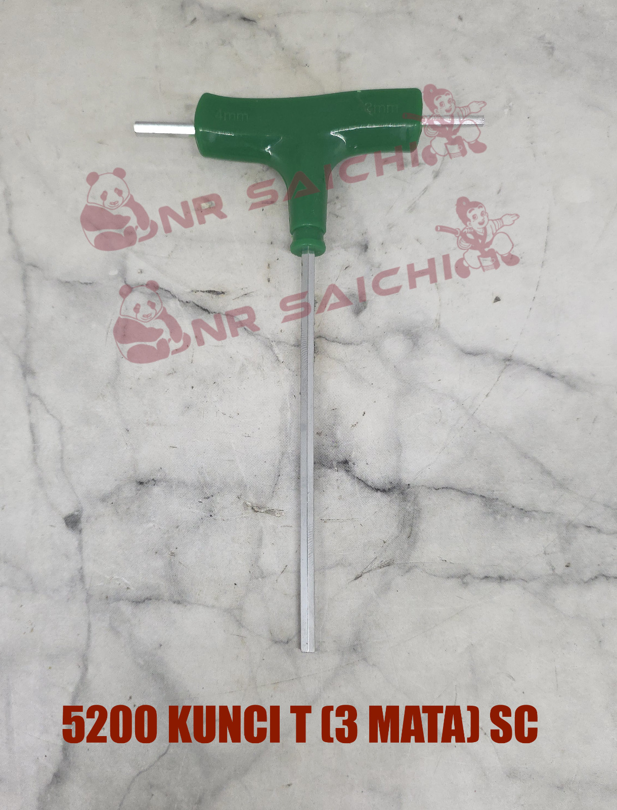 5200          KUNCI T 3 MATA SC