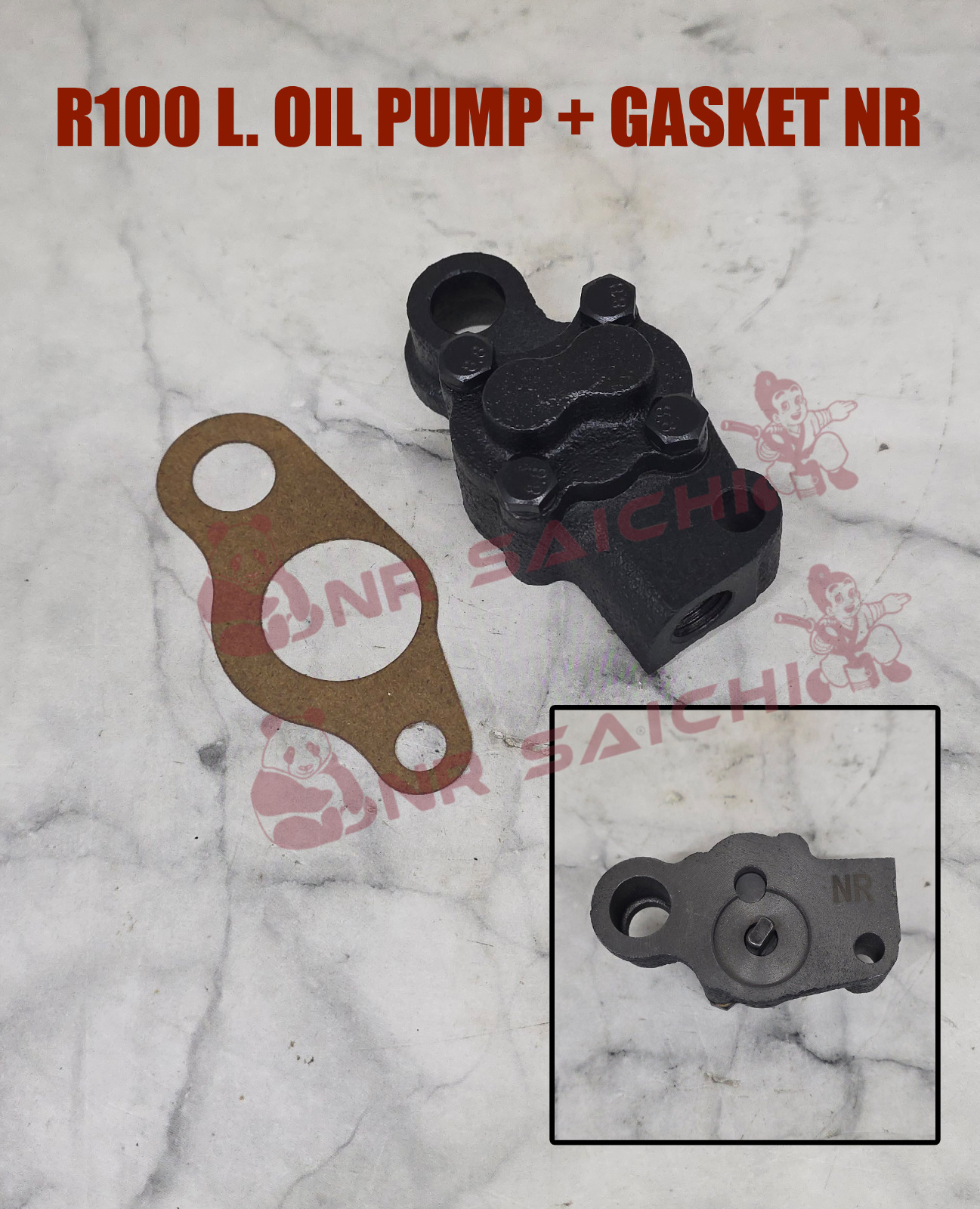 R100          L. OIL PUMP NR