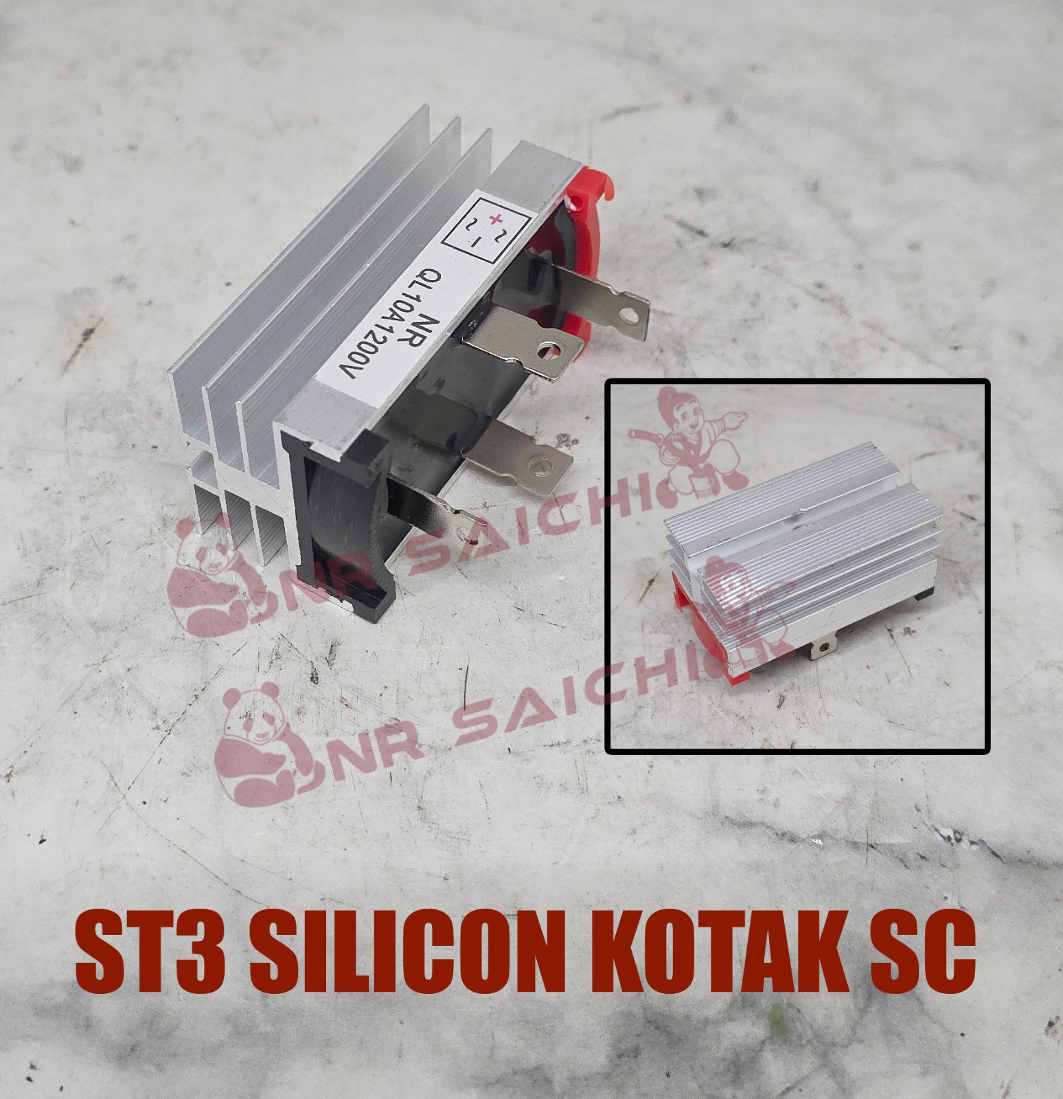 ST3 (10A)    SILICON KOTAK 4K  NR