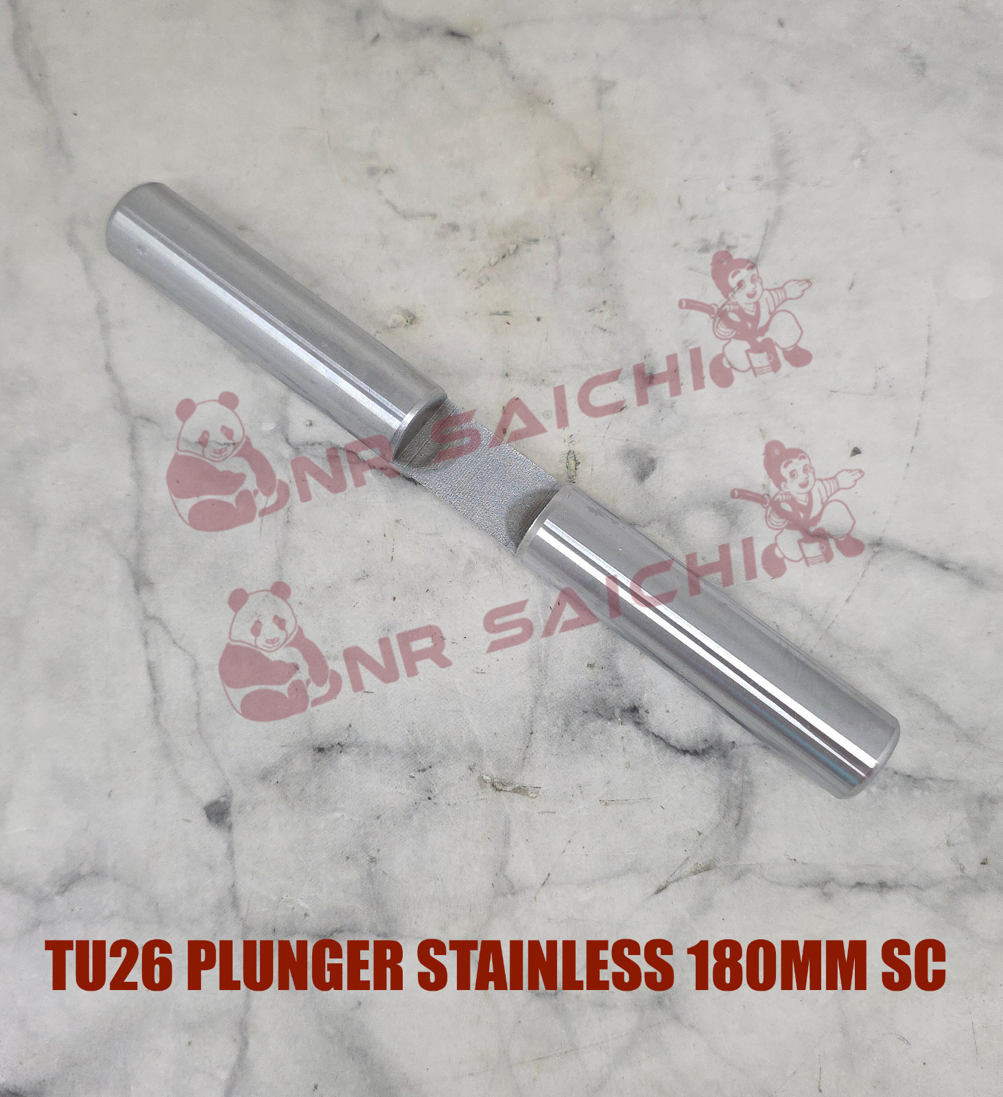 TU26          PLUNGER 180MM STAINLESS SC