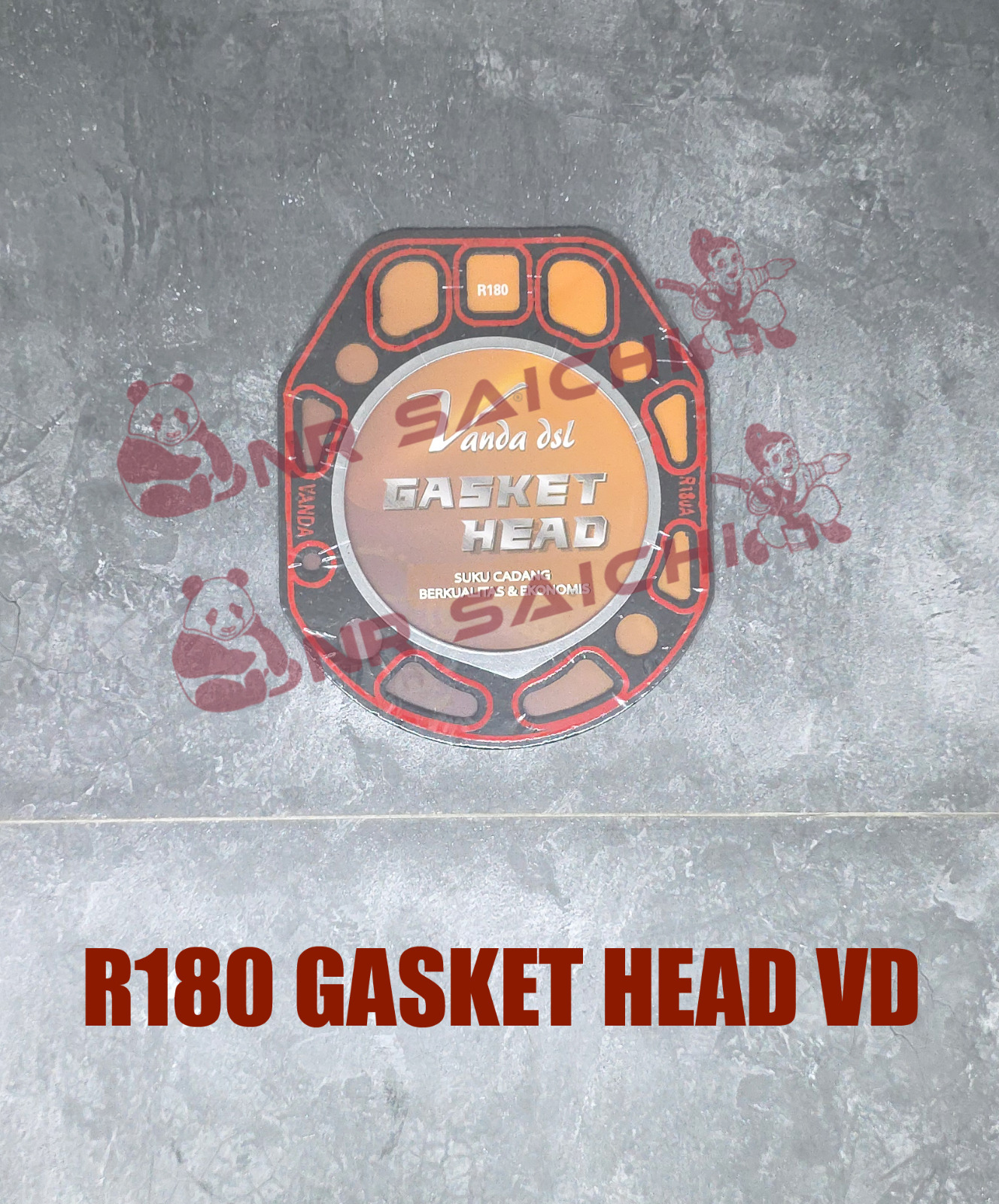R180          GASKET HEAD VD LIST