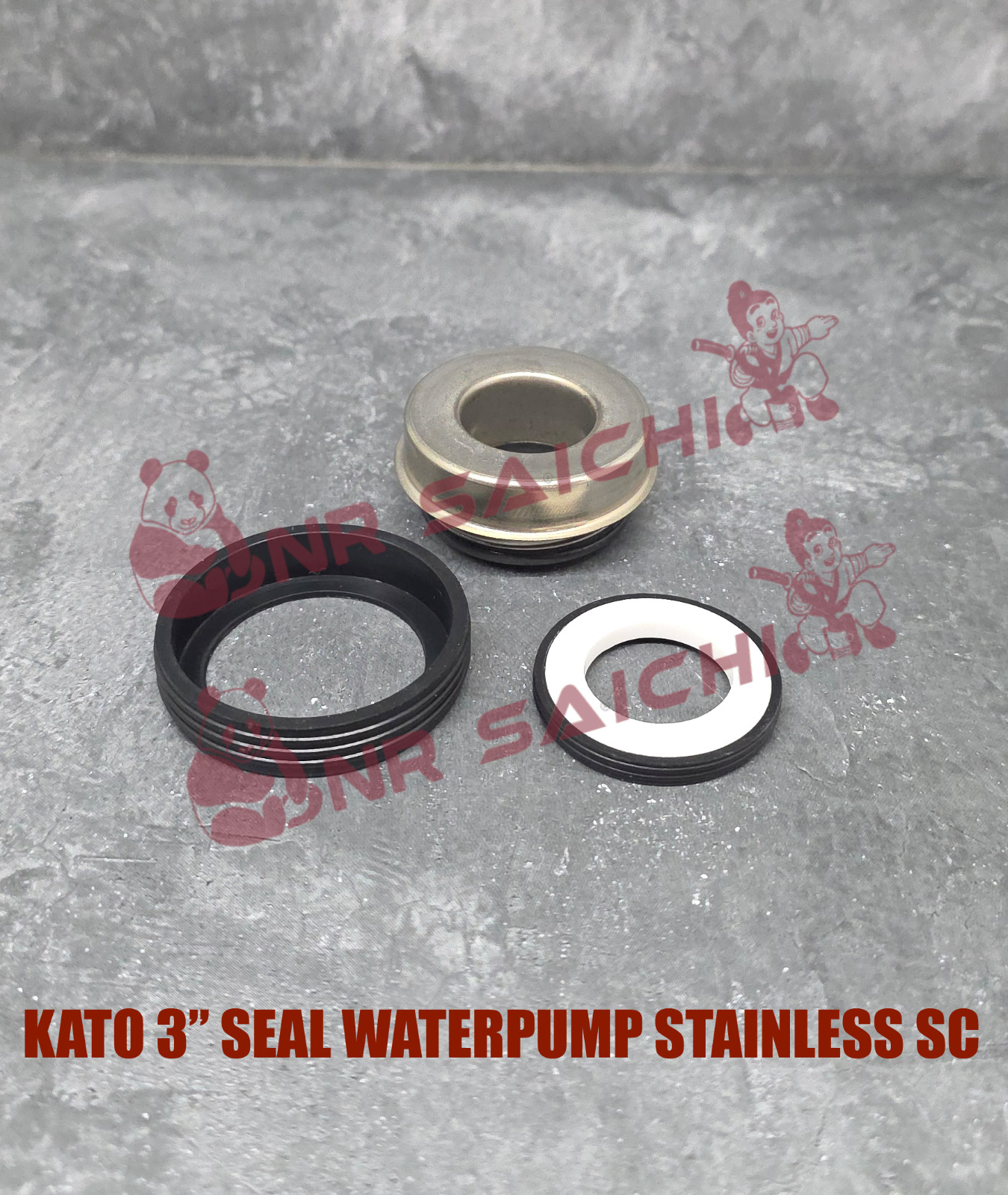 KATO 3"       SEAL W/PUMP STAINLESS SC