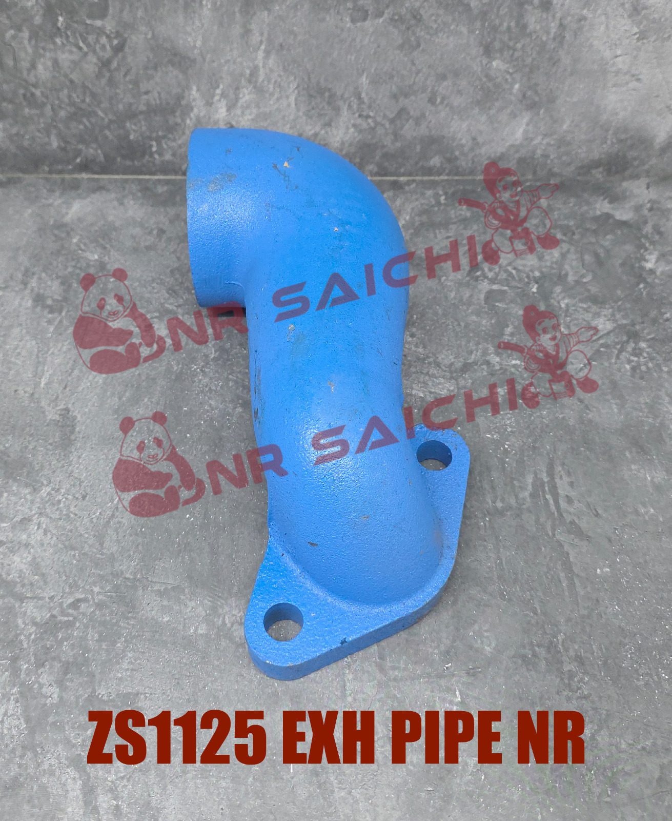 ZS1125TL      EXH PIPE 2H 57MM 0,98KG NR BIRU