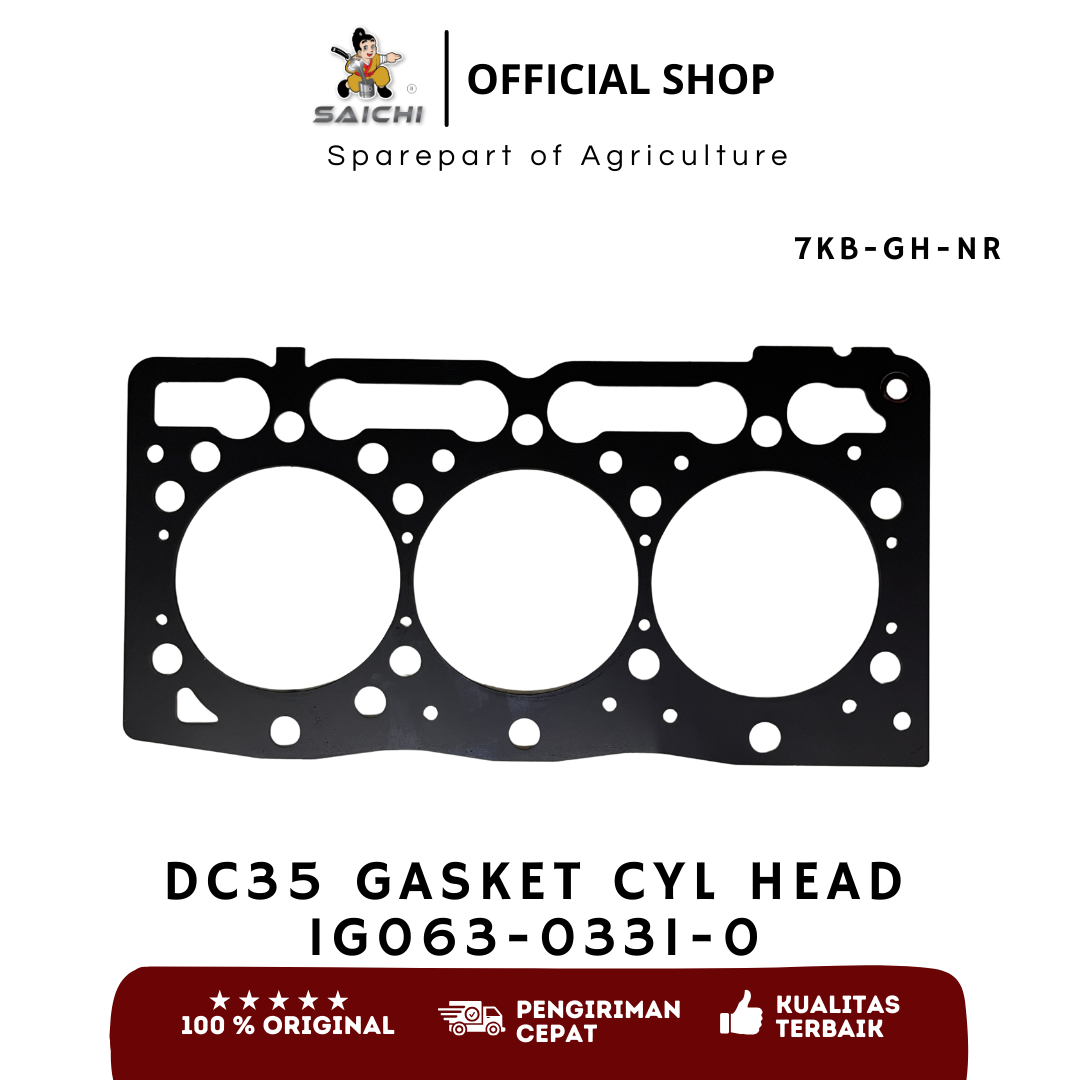 KB-1G063-0331-0 DC35 GASKET (HEAD, CYL) NR