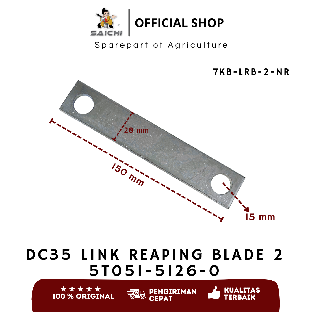 KB-5t051-5126-0 DC35 LINK, REAPING BLADE, 2 NR