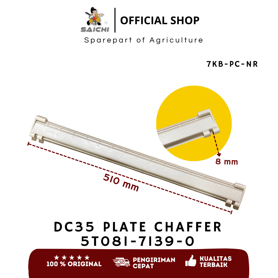 KB-5T081-7139-0 DC35 PLATE, CHAFFER NR