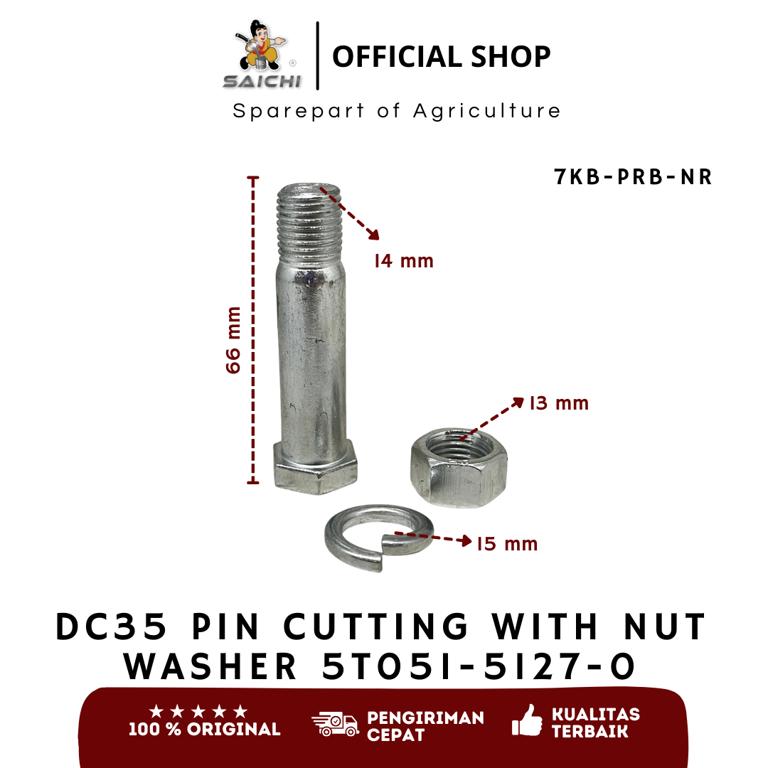KB-5T051-5127-0 DC35 PIN , REAPING-BLADE NR