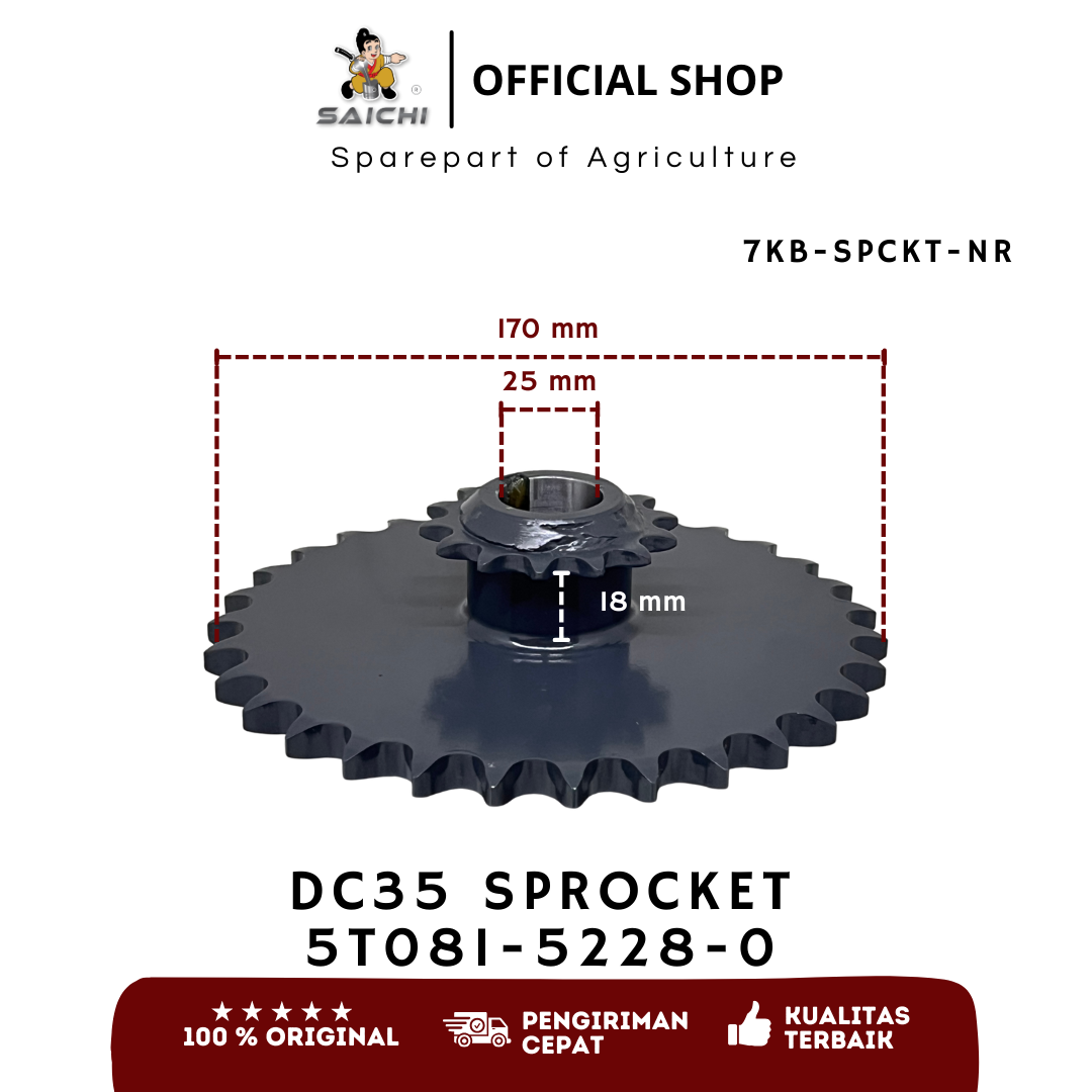 KB-5T081-5228-0 CD35 SPROCKET NR