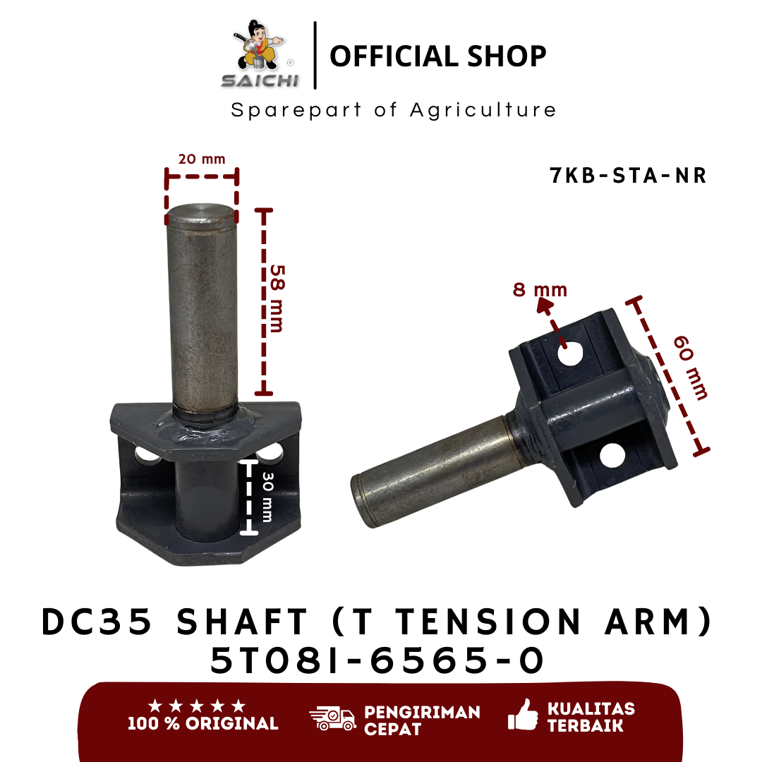 KB-5T081-6565-0 DC35 SHAFT (T/TENSION ARM) NR