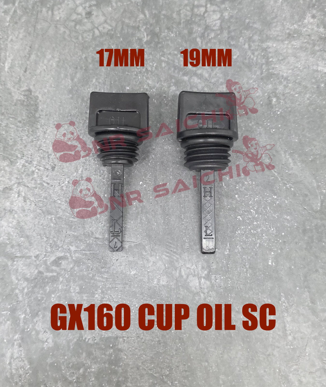 GX160         CAP OIL DIPSTICK 17MM SC