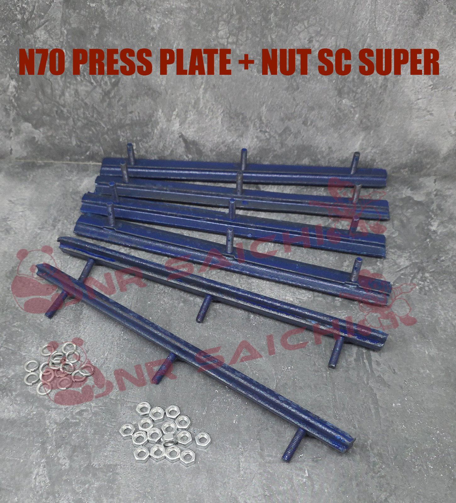 N70           PRESS PLATE SUPER W/NUT (JEPIT) SC