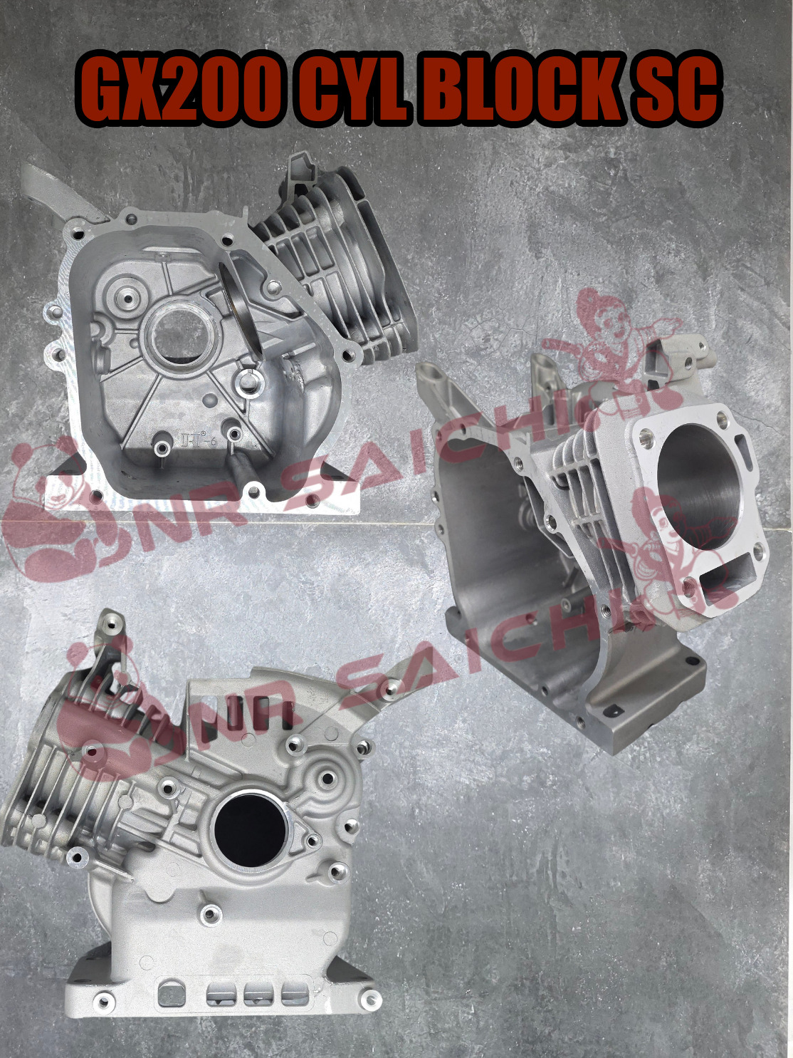 GX200         CYL BLOCK  68*92MM SC