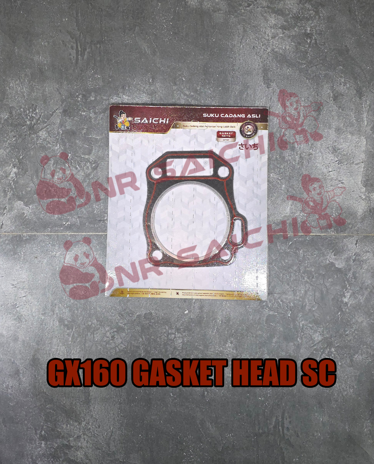 GX160         GASKET HEAD BLCK SC