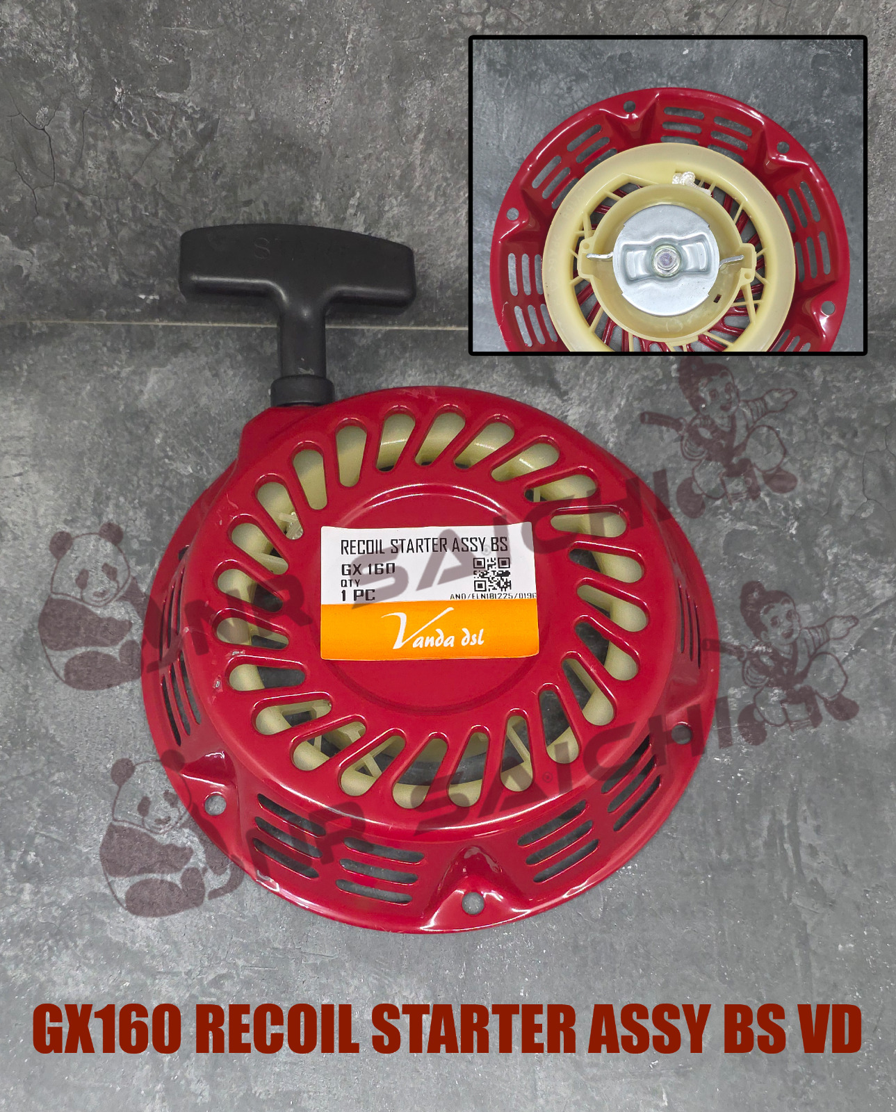 GX160         RECOIL STARTER ASSY BS VD