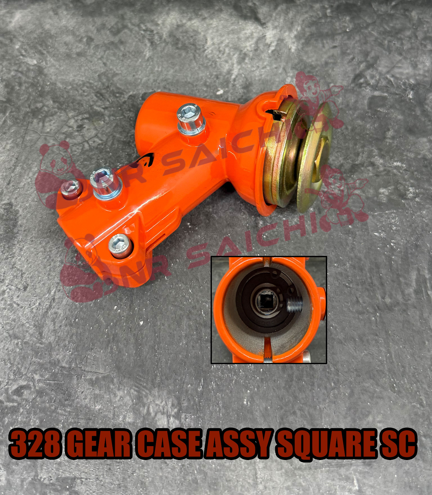 328           GEAR CASE ASSY (SQUARE) SC