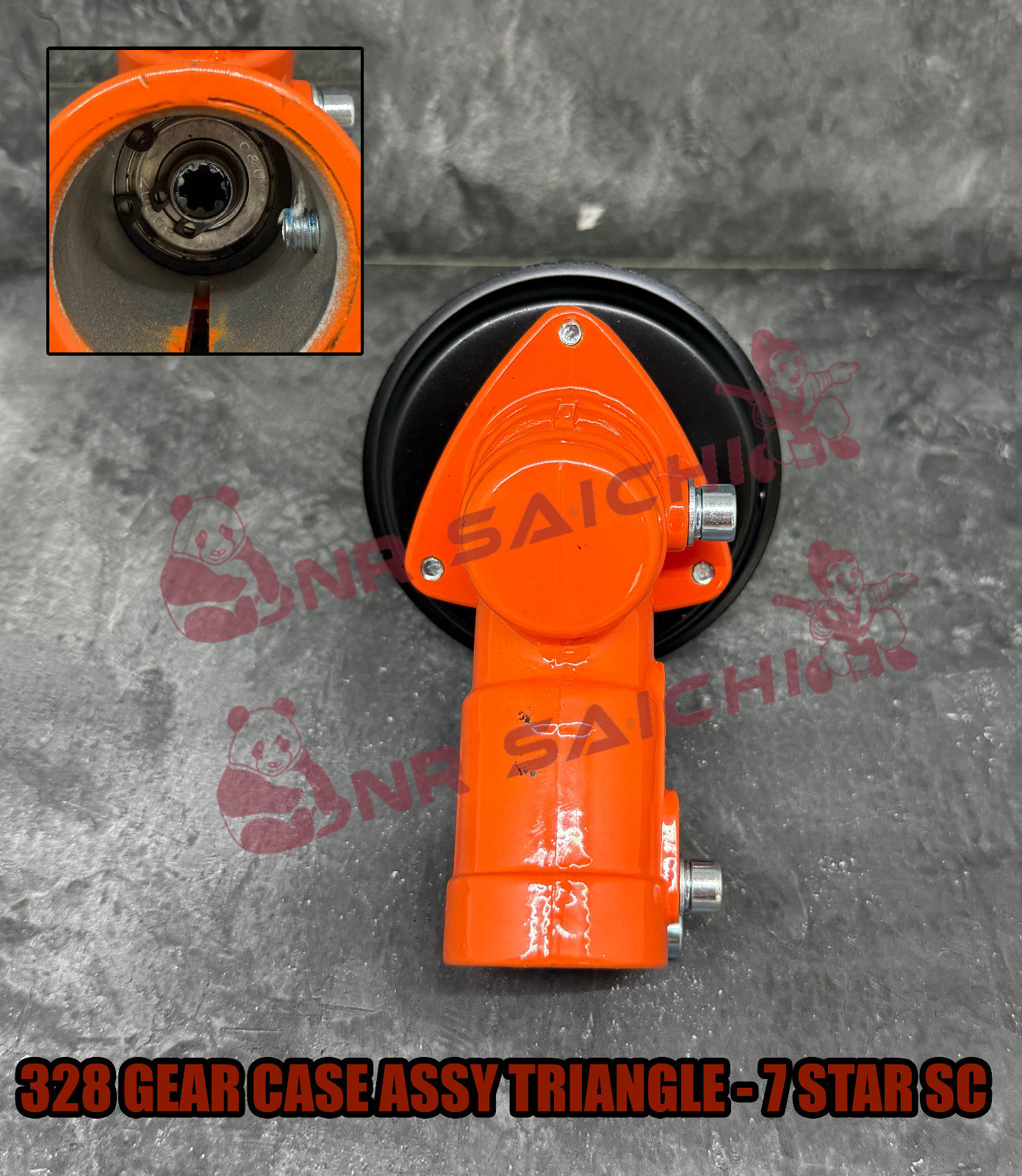 328           GEAR CASE ASSY (SEGI 3) 7 STR SC