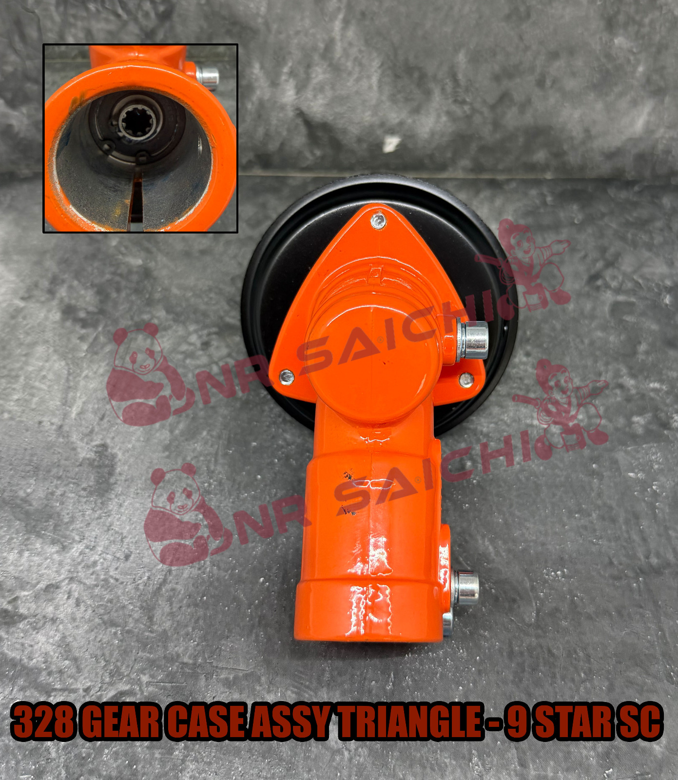 328           GEAR CASE ASSY (SEGI 3) 9 STR SC