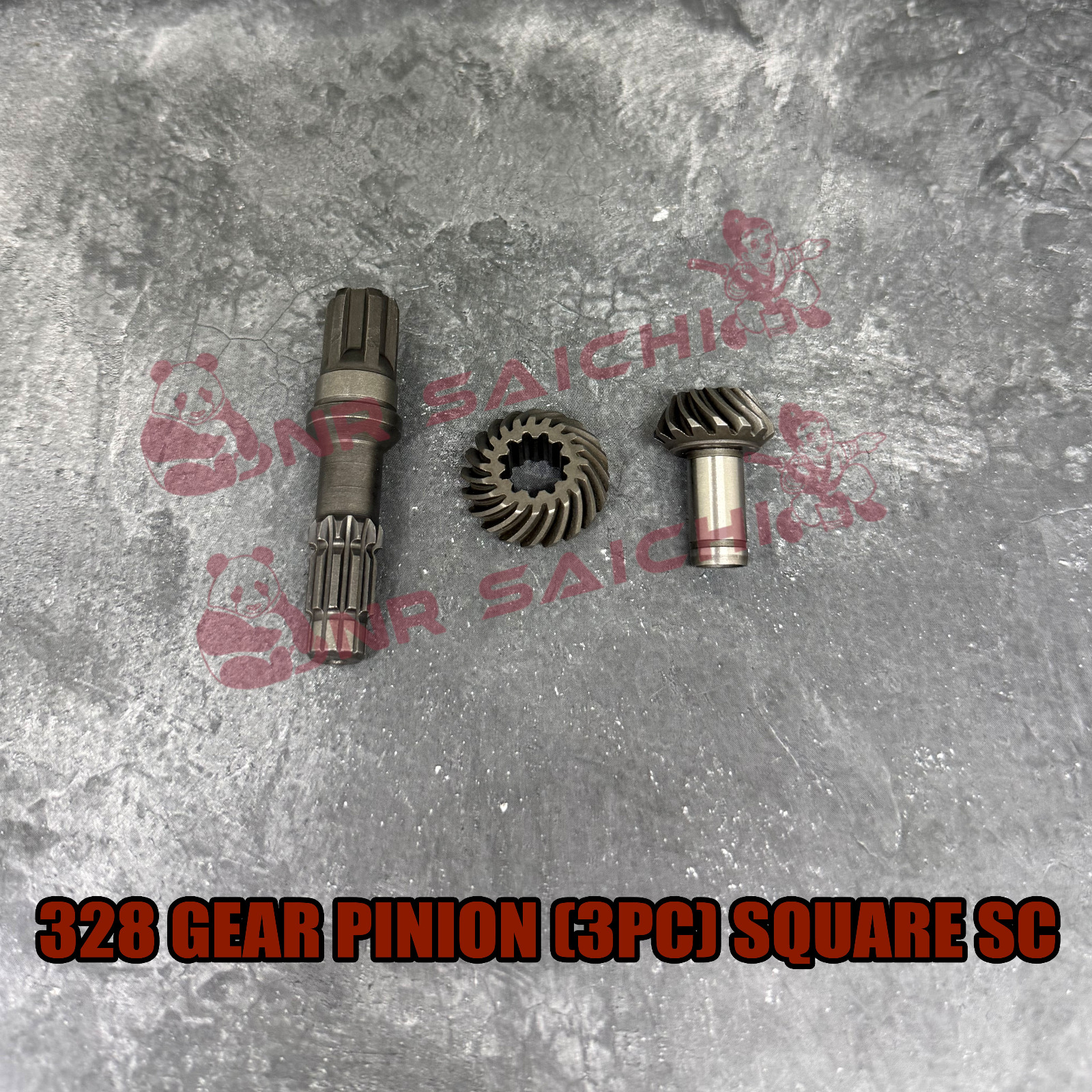 328           GEAR PINION SQUARE (3PC) SC