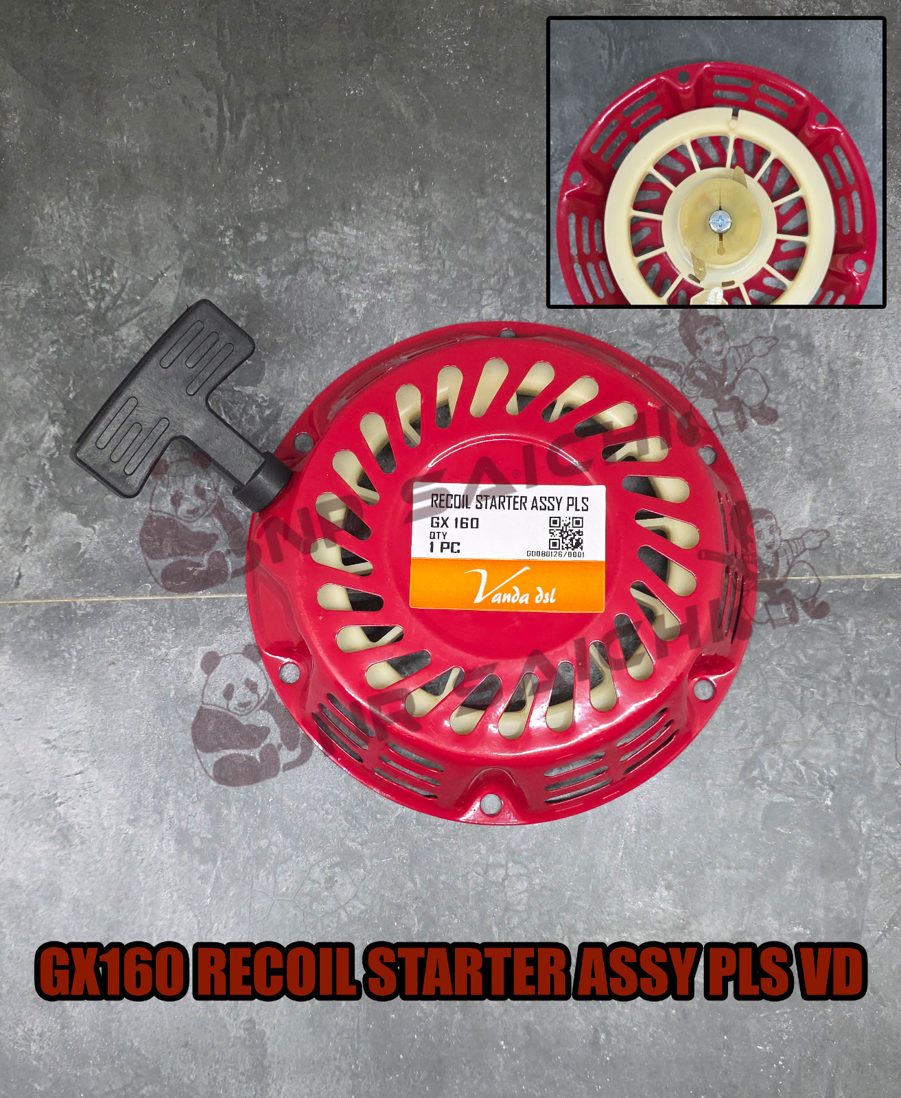 GX160         RECOIL STARTER ASSY PLS VD