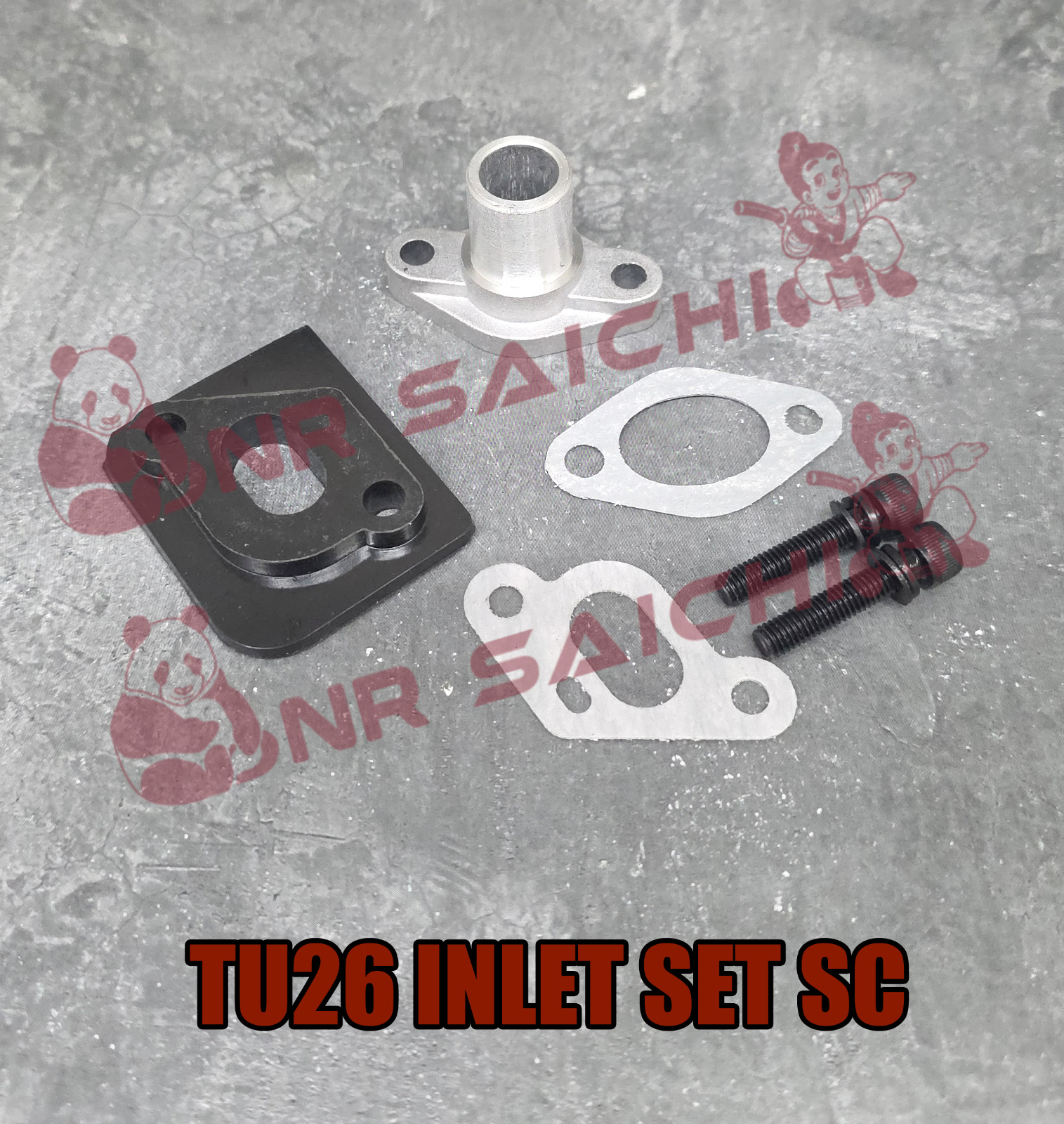 TU26          INLET SET / ADMITTING PIPE (4PC) SC
