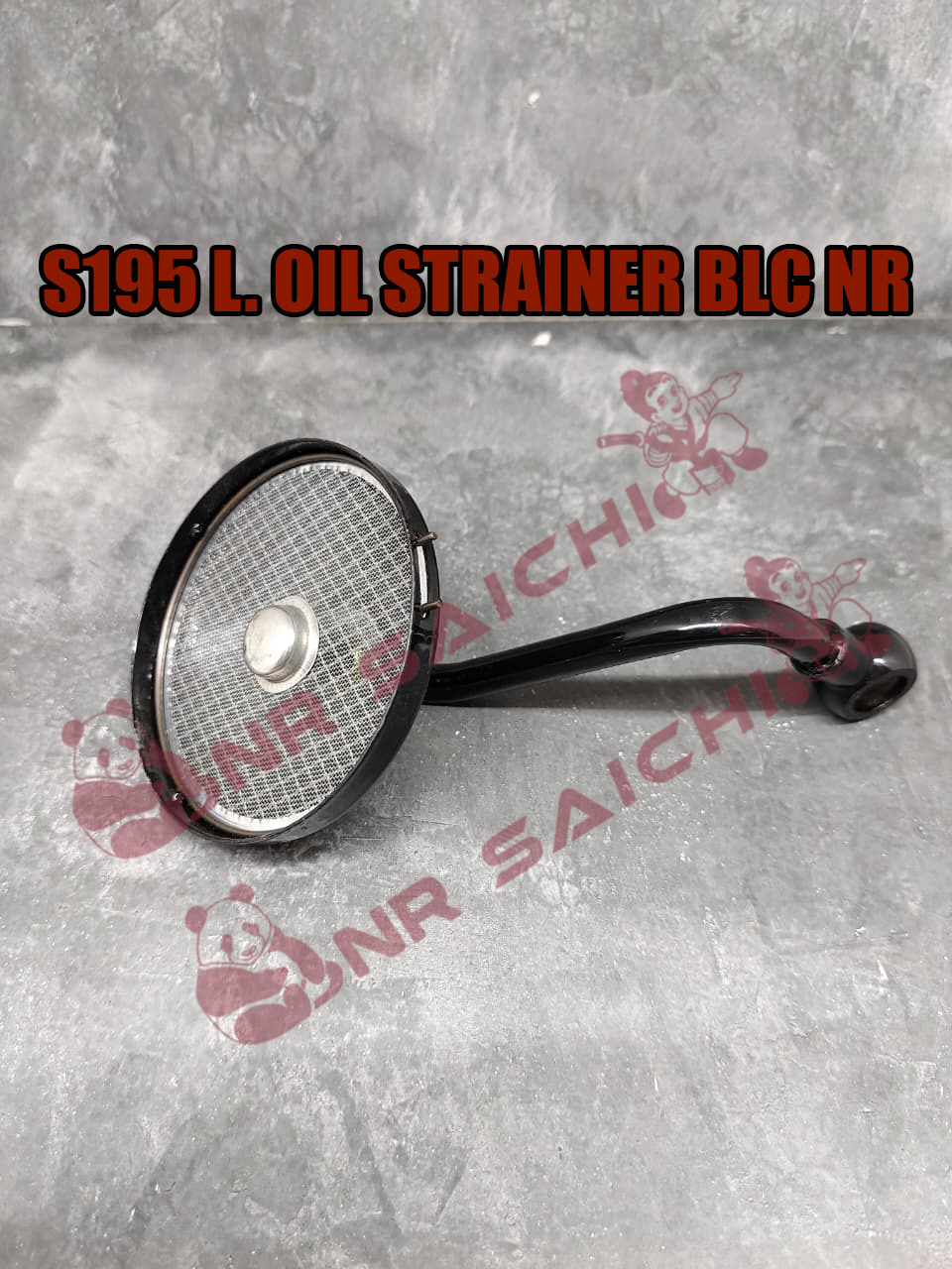 S195 - S1110  L. OIL STRAINER NR BLACK