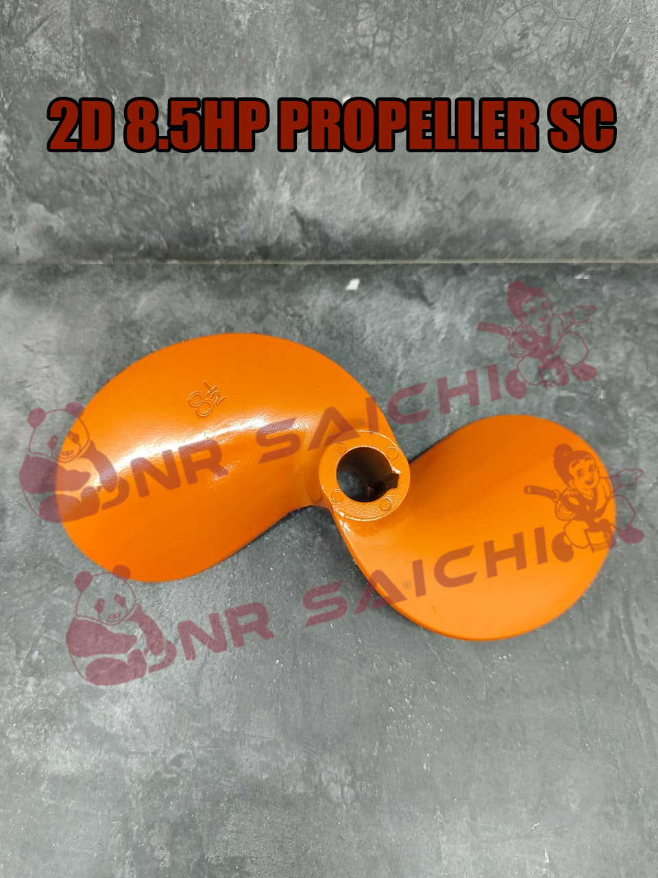 2D 8.5HP      PROPELLER ALM ORANGE SC
