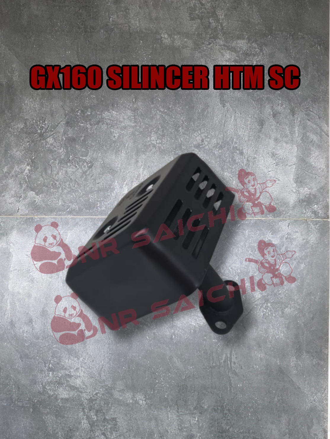 GX160         SILENCER ASSY HTM SC
