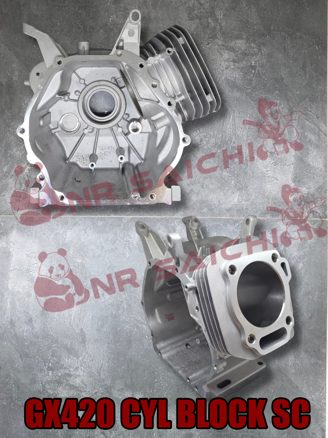 GX420         CYL BLOCK  90*116MM SC