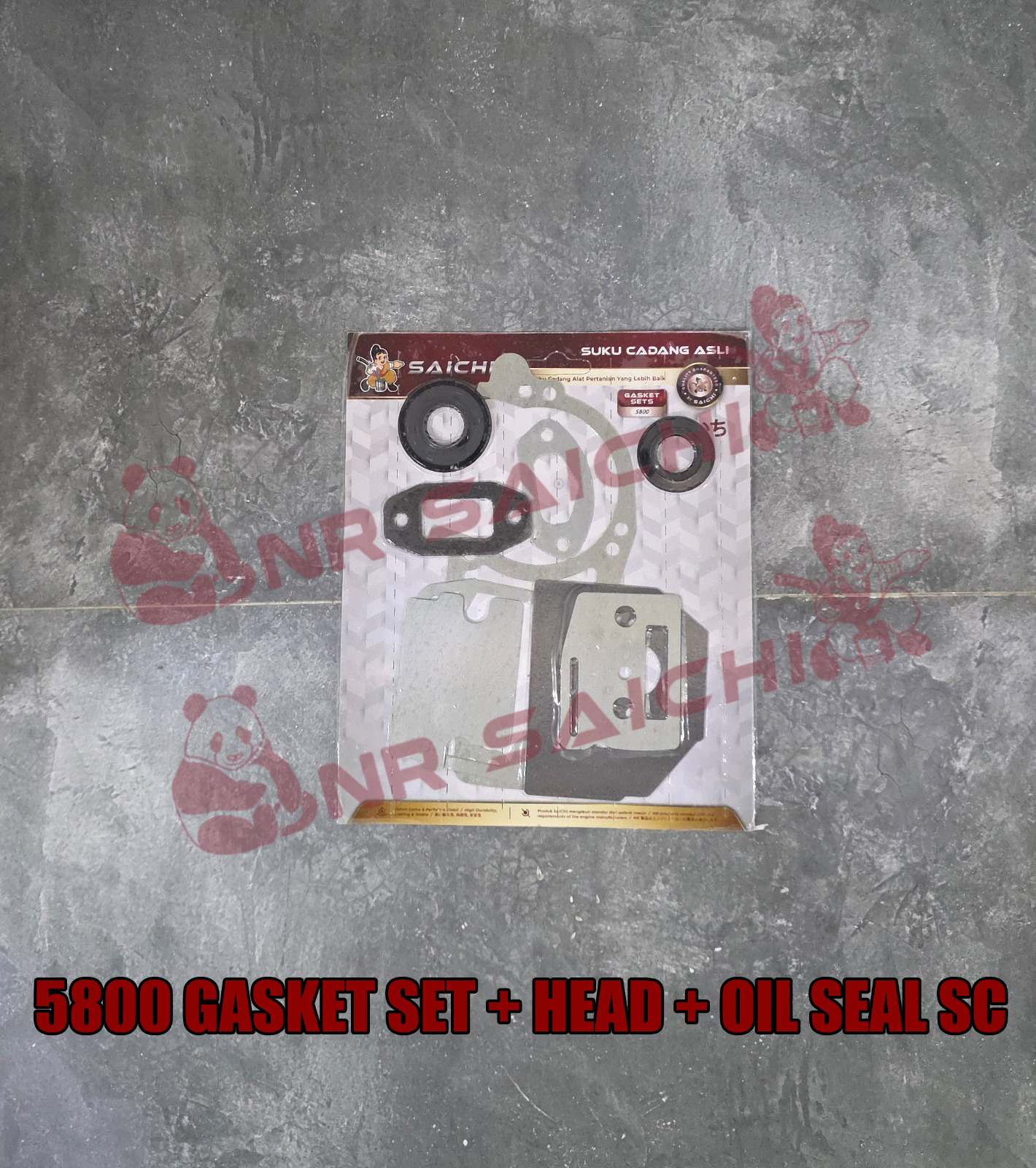 5200          GASKET SET + HEAD + O SEAL SC