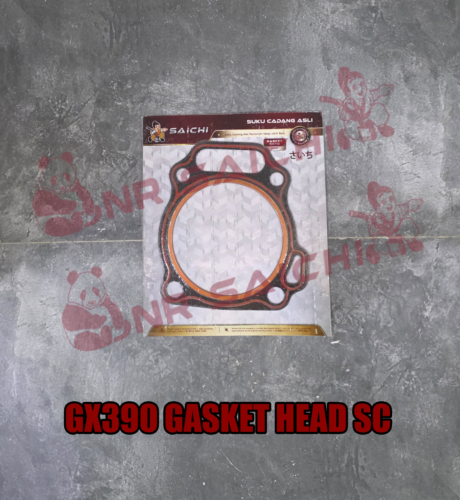 GX390        GASKET HEAD SC BLCK