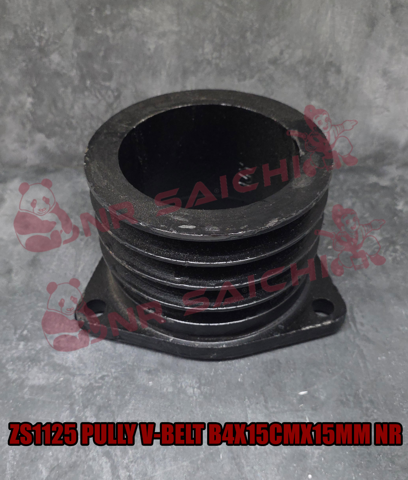 ZS1125        PULLEY V-BELT B4 15CM 15MM NR